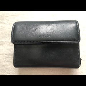 Coach Women’s Black Leather Wallet